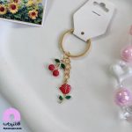 جاکلیدی و آویز کیف فانتزی طلایی