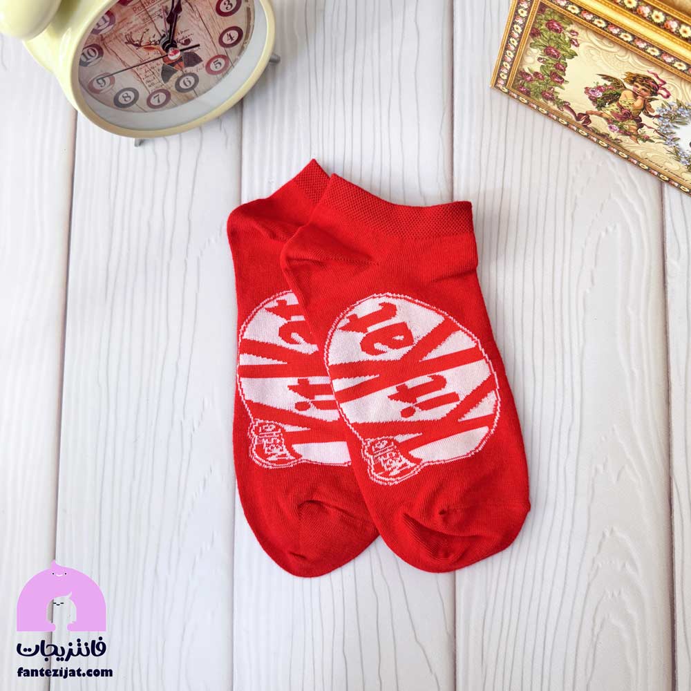 جوراب مچی فانتزی طرح کیت کت