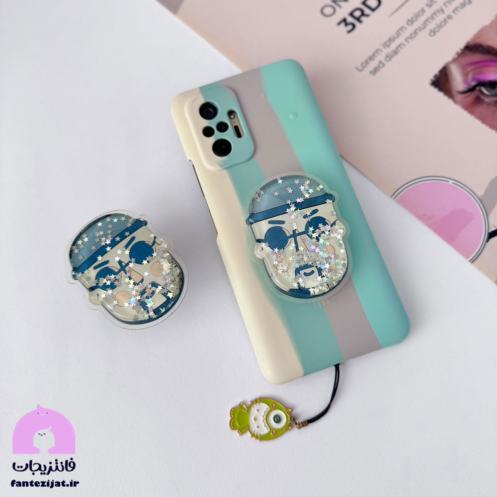 پاپ سوکت فانتزی آکواریومی (نگهدارنده موبایل)