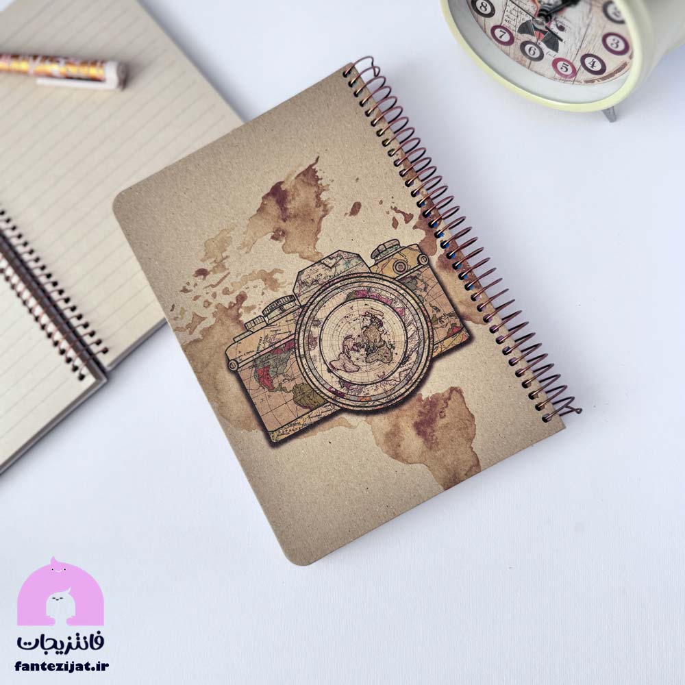 دفتر کرافت جلد سخت سویل